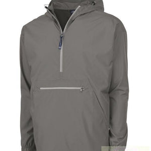 Adult Gray Charles River Pack-N-Go Pullover