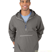 Load image into Gallery viewer, Adult Gray Charles River Pack-N-Go Pullover