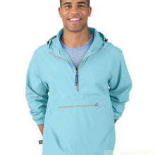 Load image into Gallery viewer, Adult Aqua Charles River Pack-N-Go Pullover