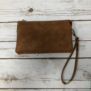 The Riley- Monogrammable 3 Compartment Wristlet/Crossbody