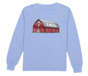 Properly Tied- Barn Light Blue Long Sleeve