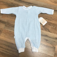 Load image into Gallery viewer, Paty Romper Long Sleeve Knit Blue