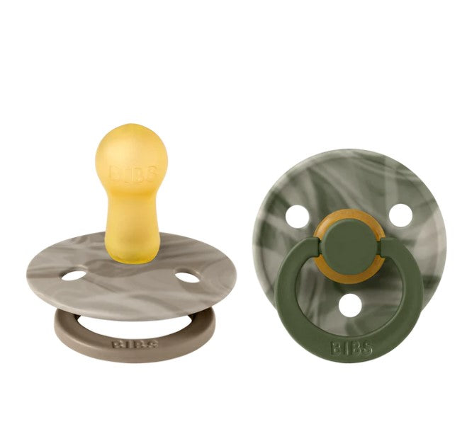 BIBS Pacifier Original Colour Latex 2 pack
