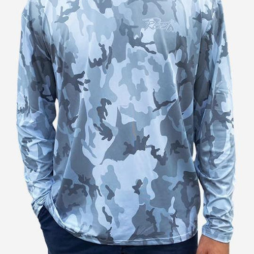 Camo Performance Shirt- Slate
