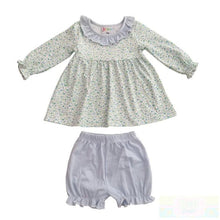 Load image into Gallery viewer, English Floral Bloomer Set- Jellybean