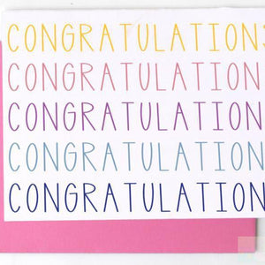 Greeting Cards- Congratulations