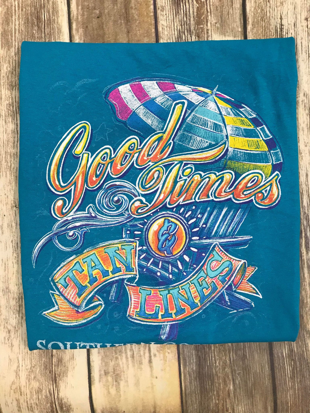 Good Times Tan Lines Short Sleeve