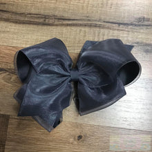 Load image into Gallery viewer, Wee Ones Shimmer Chiffon Hairbow Clip