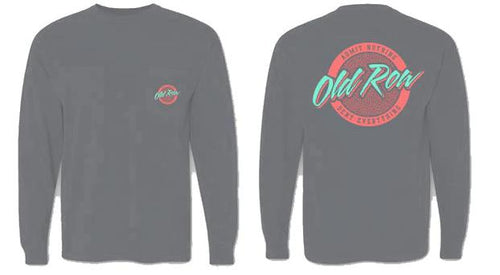 Old Row Circle Logo Rad Chicks T-Shirt Long Sleeve