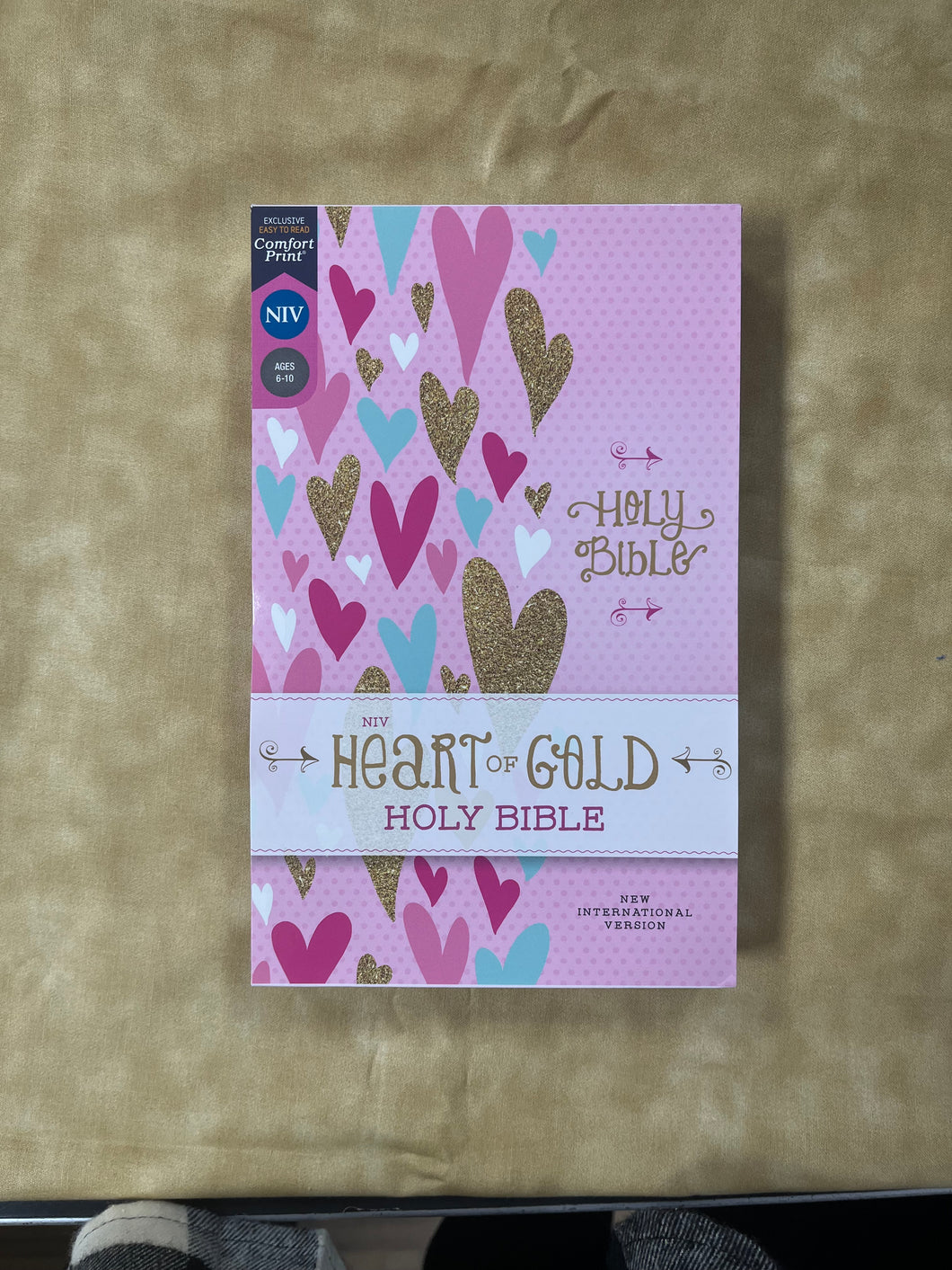 NIV Heart of Gold Holy Bible