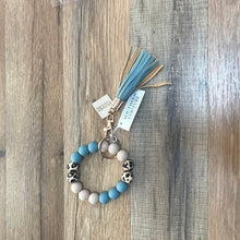 Load image into Gallery viewer, Beaded Key Wristlet