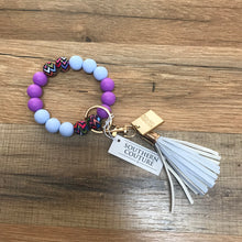 Load image into Gallery viewer, Beaded Key Wristlet
