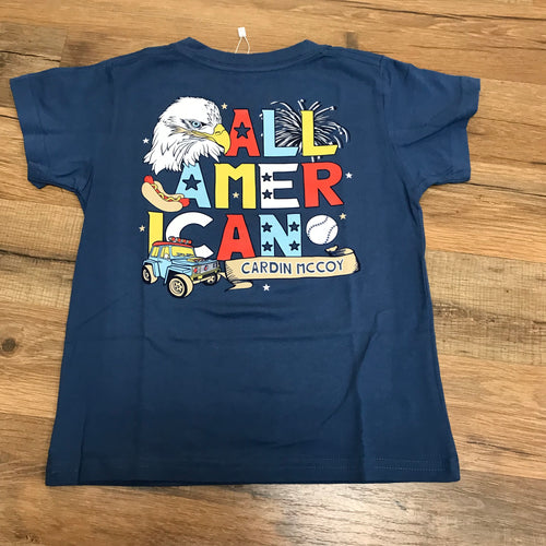 Kids' All American Boy Short Sleeve Pocket Tee