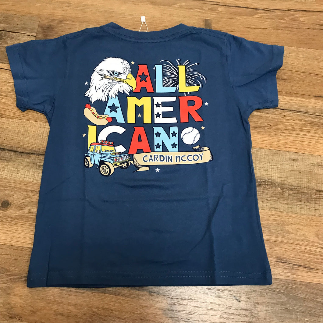 Kids' All American Boy Short Sleeve Pocket Tee
