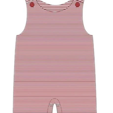 Isaac Jon Jon-Red Stripe- Jellybean