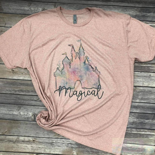 Magical Watercolor Short Sleeve T-Shirt