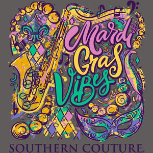 Mardi Gras Vibes Short Sleeve