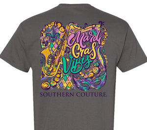 Mardi Gras Vibes Short Sleeve