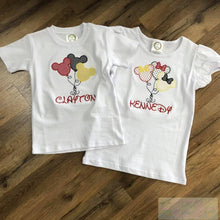 Load image into Gallery viewer, Mouse Ear Balloons Short Sleeve T-Shirt