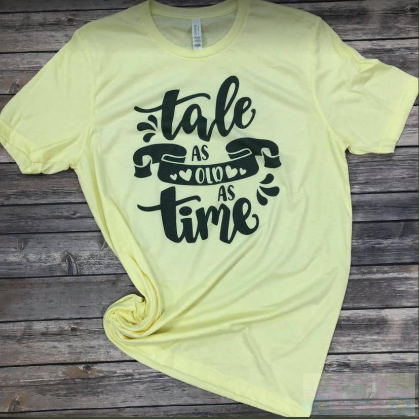 Tale As Old As Time Short Sleeve T-Shirt
