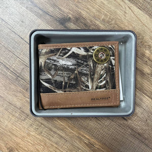 ZEP-PRO Tan Embossed Passcase Wallet