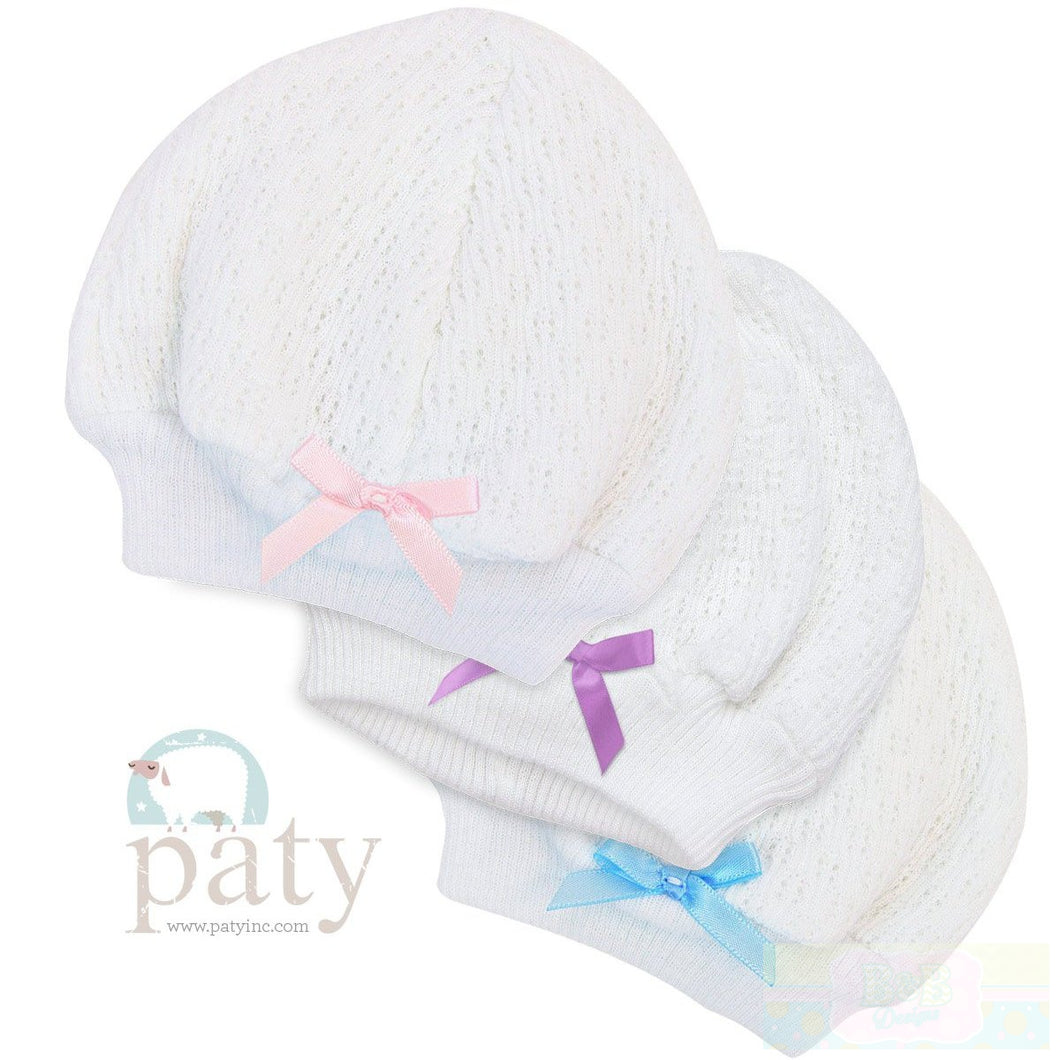 Paty, Inc. Knit Baby Beanie Hat