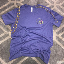 Load image into Gallery viewer, Live Love Mardi Gras Short Sleeve Tee
