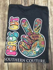 Peace Out Retro Short Sleeve