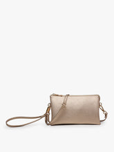 Load image into Gallery viewer, The Riley- Monogrammable 3 Compartment Wristlet/Crossbody