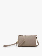 Load image into Gallery viewer, The Riley- Monogrammable 3 Compartment Wristlet/Crossbody