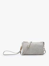 Load image into Gallery viewer, The Riley- Monogrammable 3 Compartment Wristlet/Crossbody