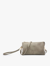 Load image into Gallery viewer, The Riley- Monogrammable 3 Compartment Wristlet/Crossbody