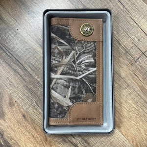ZEP-PRO Tan Embossed Roper Wallet