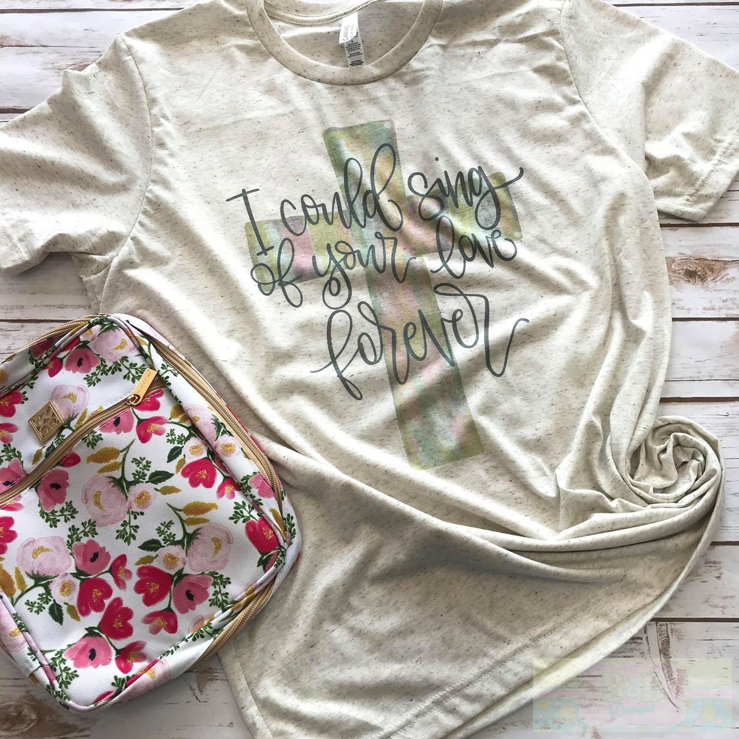 I could sing of Your Love forever Oatmeal Short Sleeve T-Shirt