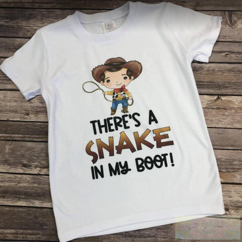 Snake In My Boot Short Sleeve T-Shirt
