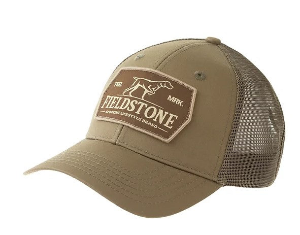 Fieldstone Hat Tonal Logo