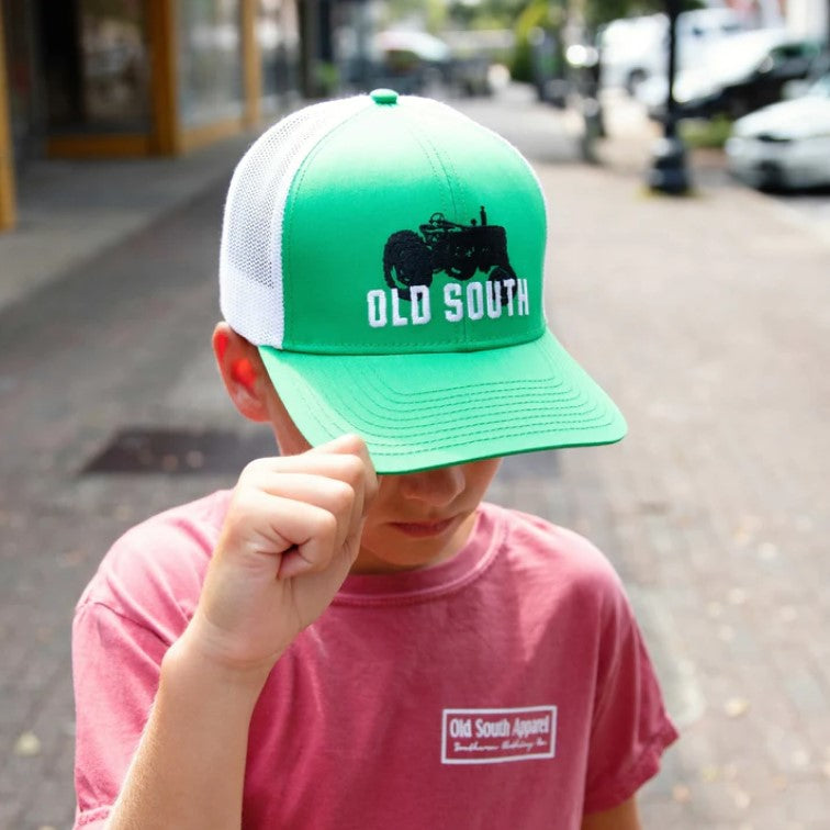 Old South Tractor Trucker Hat - YOUTH