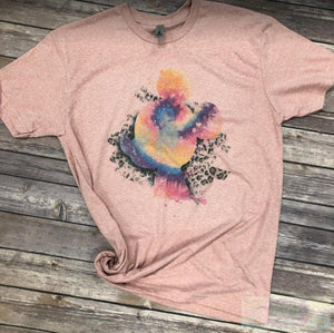 Watercolor Mouse Short Sleeve T-Shirt