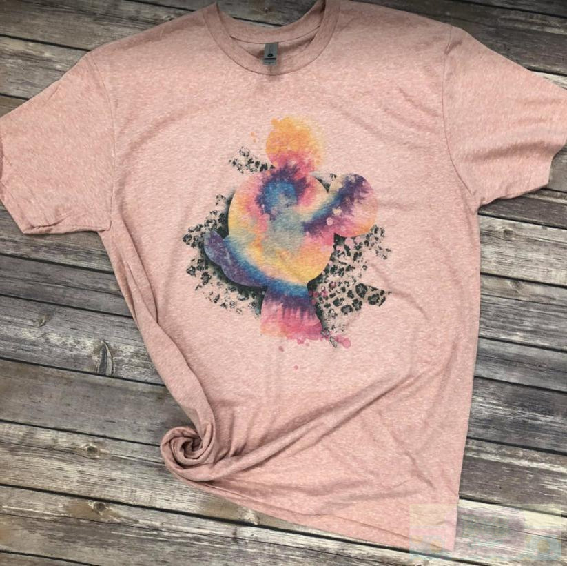 Watercolor Mouse Short Sleeve T-Shirt