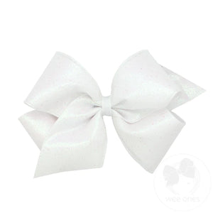 Wee Ones Glitter Hairbow Clip