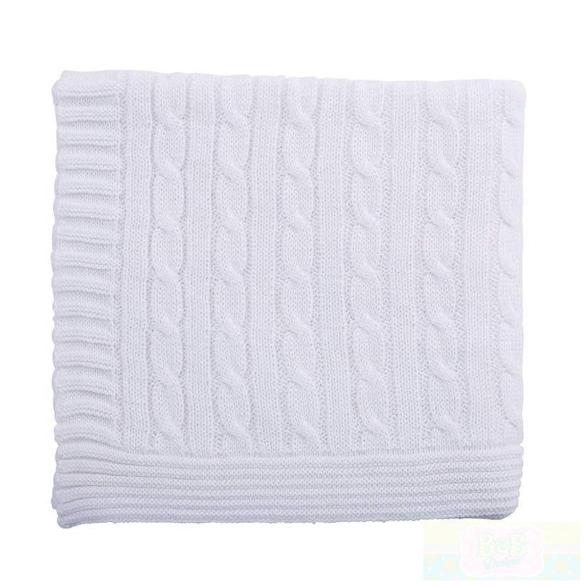 White sweater blanket sale