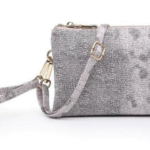 Load image into Gallery viewer, The Riley- Monogrammable 3 Compartment Wristlet/Crossbody