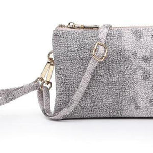 The Riley- Monogrammable 3 Compartment Wristlet/Crossbody