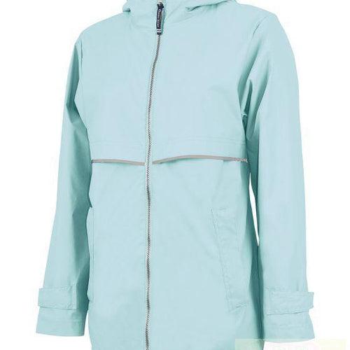 Women's Aqua Charles River New Englander Rain Jacket