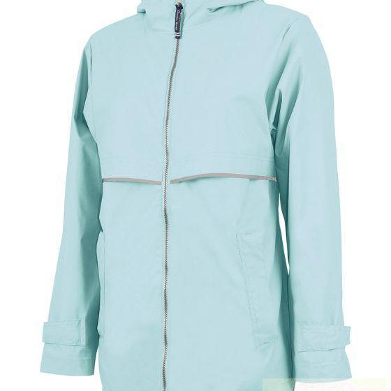 Women's Aqua Charles River New Englander Rain Jacket