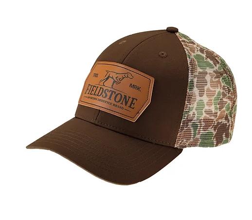 Fieldstone Canvas Red Bill Hat