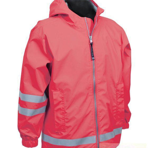 Coral charles river rain jacket outlet