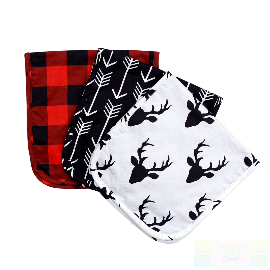 Burp Cloths - Woodland Collection