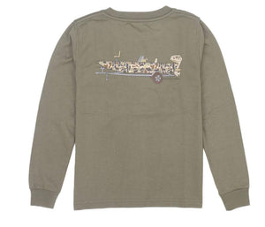 Properly Tied- Camo Boat Long Sleeve