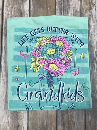 Life is Better with Grandkids Short Sleeve